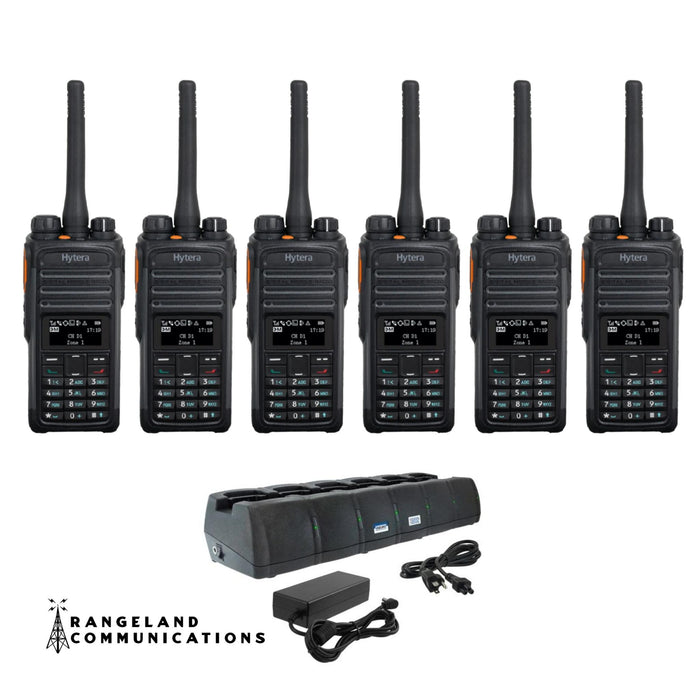 Hytera PD482i 6 Unit Bundle