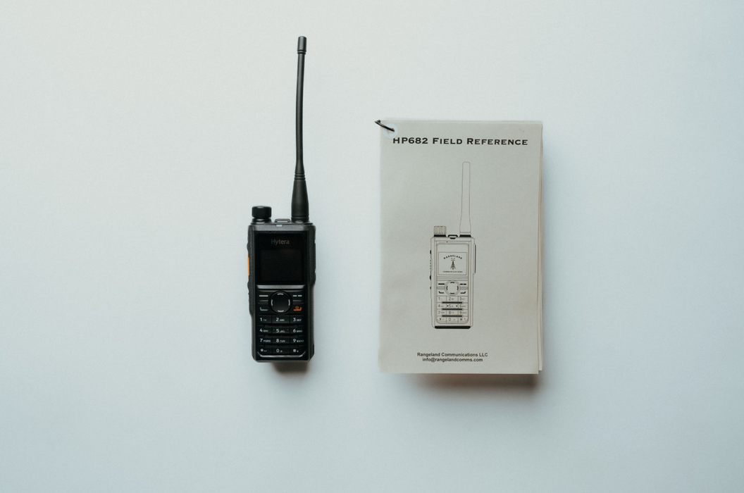 Hytera HP682 encrypted radio with AES-256