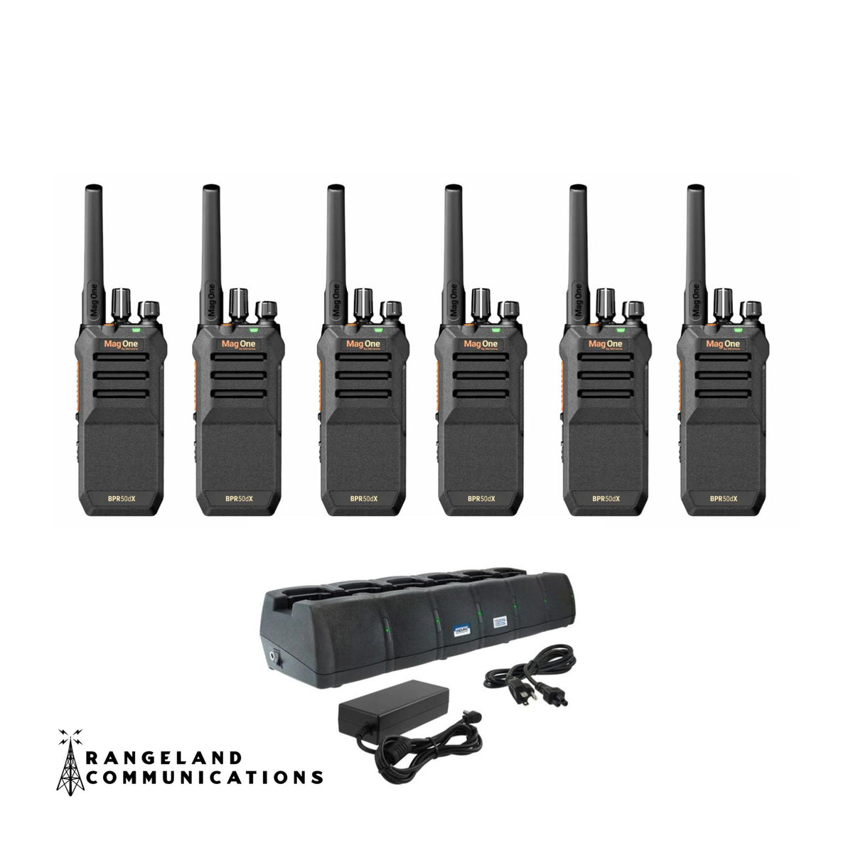 Motorola MagOne BPR50dX 6 Unit Bundle — Rangeland Communications
