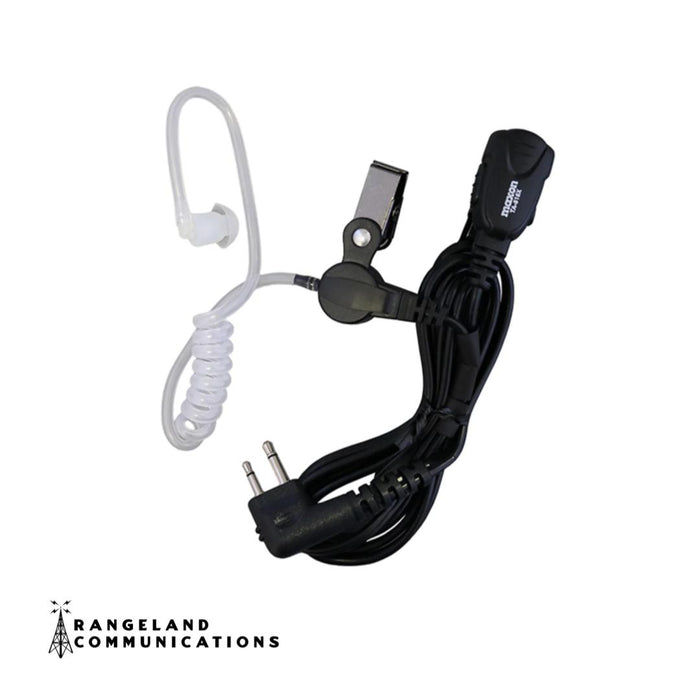 Discreet Earpiece & Lapel Mic For MDP-6000 & TP-5000