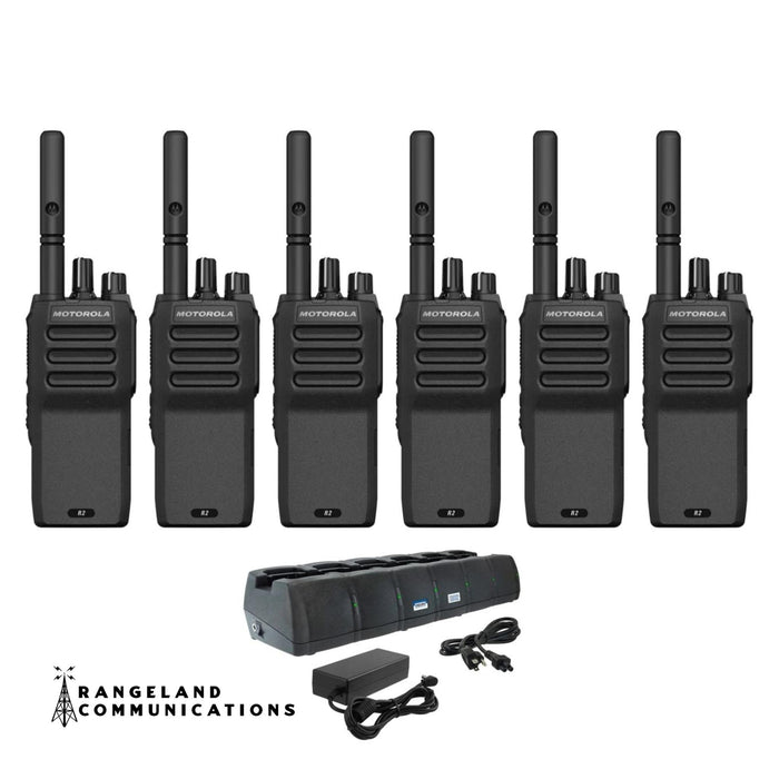 Motorola R2 Digital 6 Unit Bundle