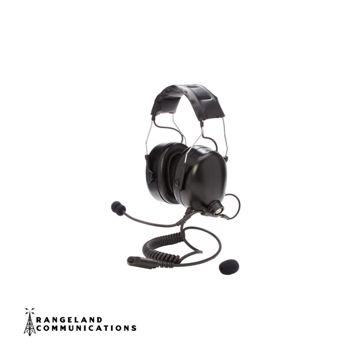 Hytera Heavy Duty Noise Cancelling Headset with Headband | ECN49-P